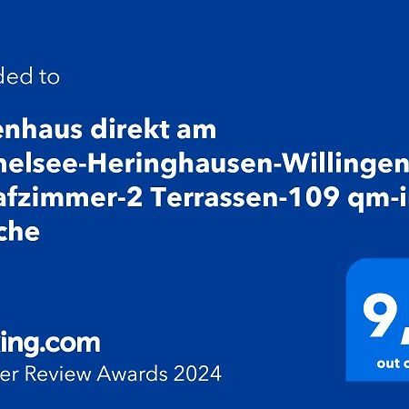 Neues Ferienhaus Diemelseeblick-Toplage-Sauna-3 Schlafzimmer-2 Terrassen-109 qm-incl Wäsche&Handtücher Exterior foto
