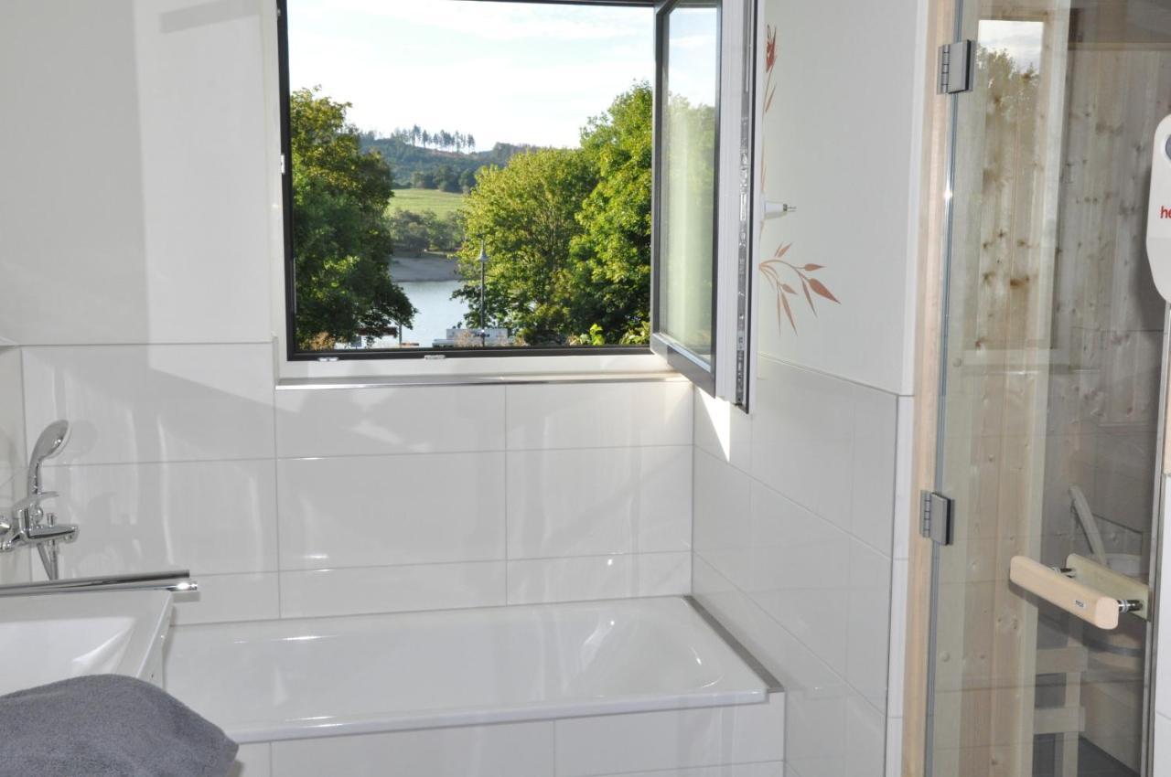 Neues Ferienhaus Diemelseeblick-Toplage-Sauna-3 Schlafzimmer-2 Terrassen-109 qm-incl Wäsche&Handtücher Exterior foto